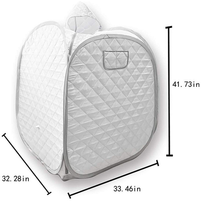 ODM Full Body One Person Portable Steam Sauna Tent Spa With Hat