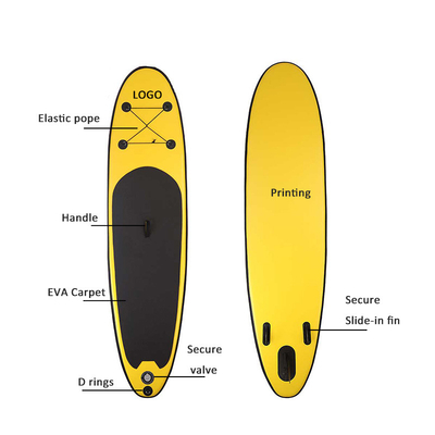 10cm Blow Up Sup Inflatable Paddle Board For Surf Tourism Yoga Competition