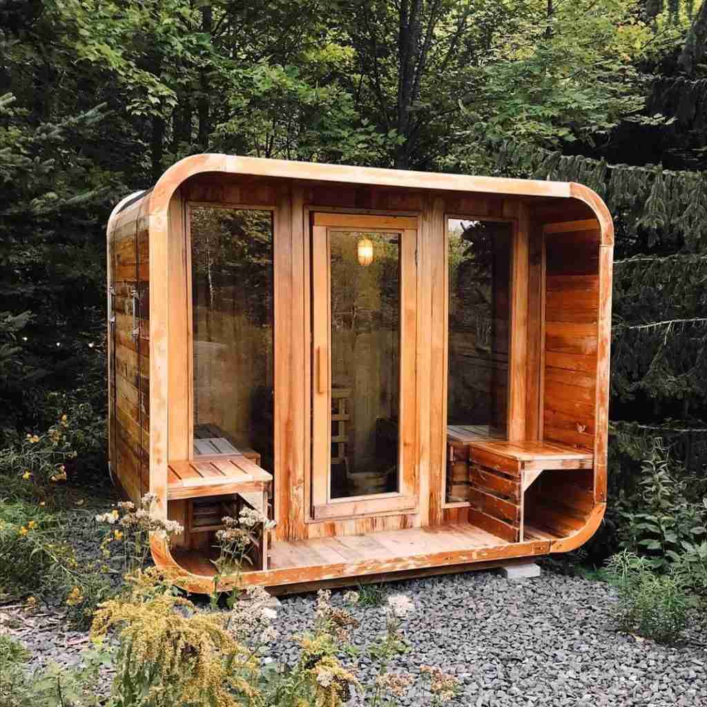 7 Key Benefits of Sauna Detox for Sweating Out Toxins 1 6 Person Redwood Outdoors Traditional Dry Steam Sauna Room With Porch