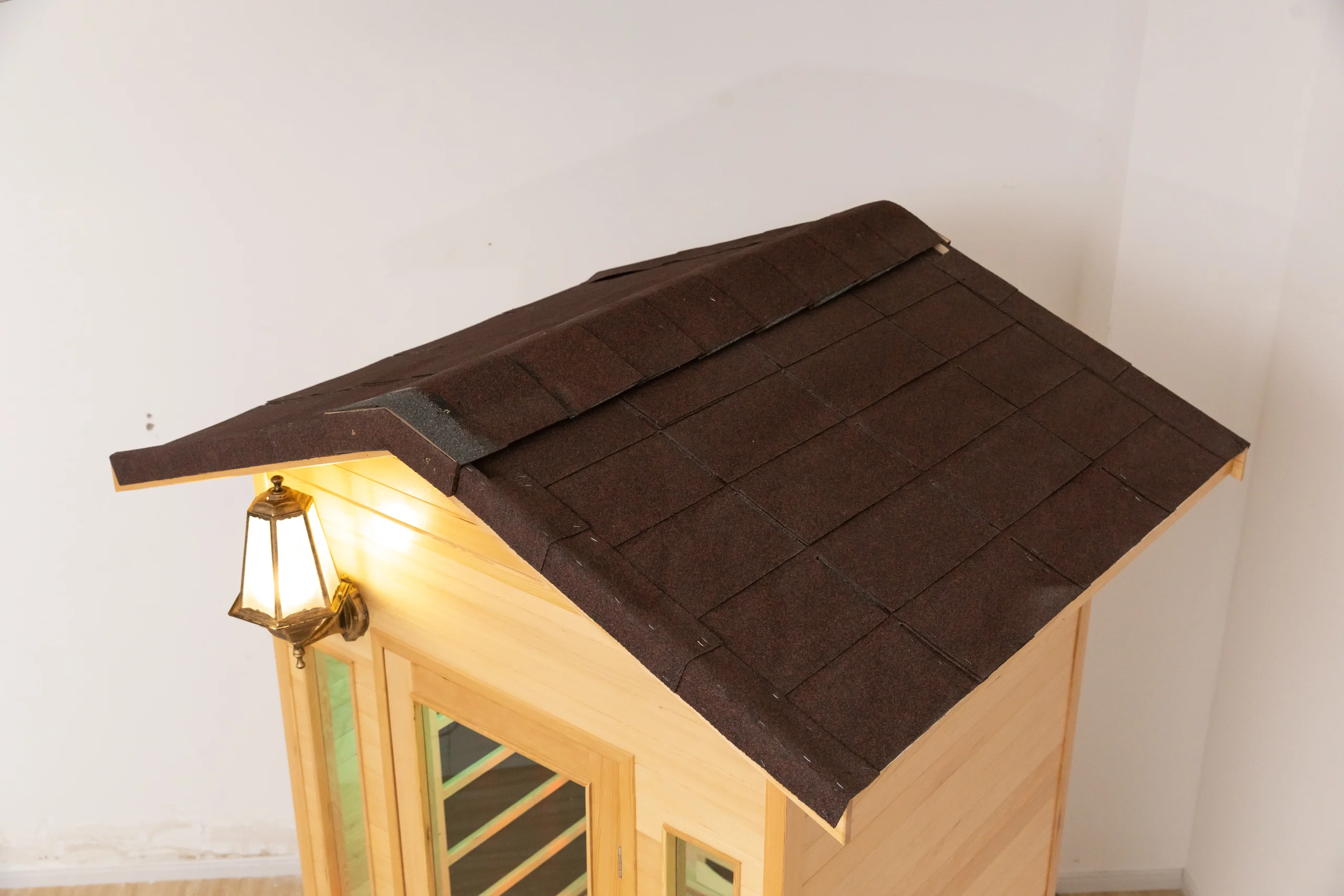 Nejlepší výrobci venkovních infračervených saun Redwood pro 2 osoby 001