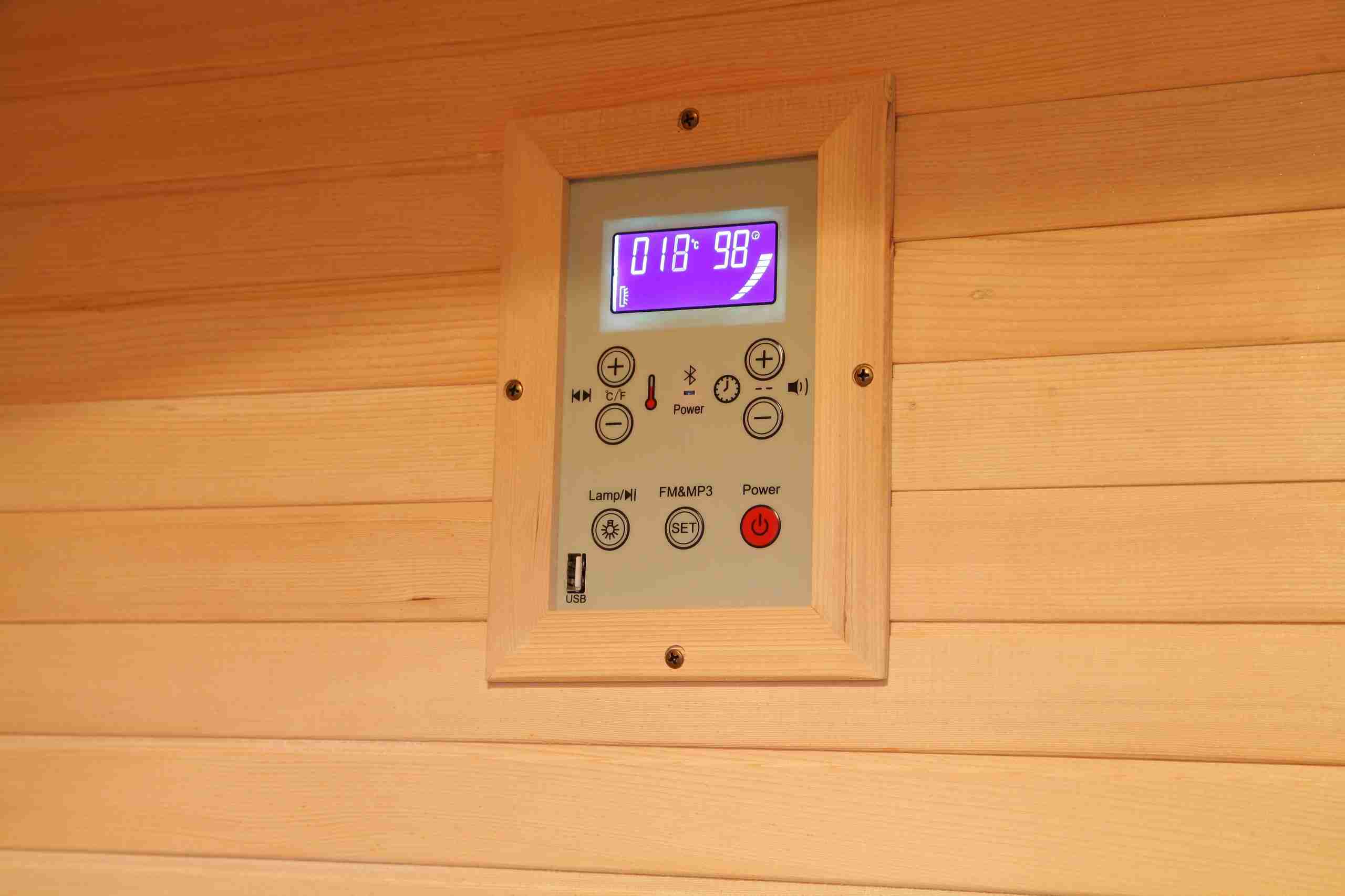 Zakázková velkoobchodní prodejna venkovní infračervené sauny pro 4 osoby na zahradě 006