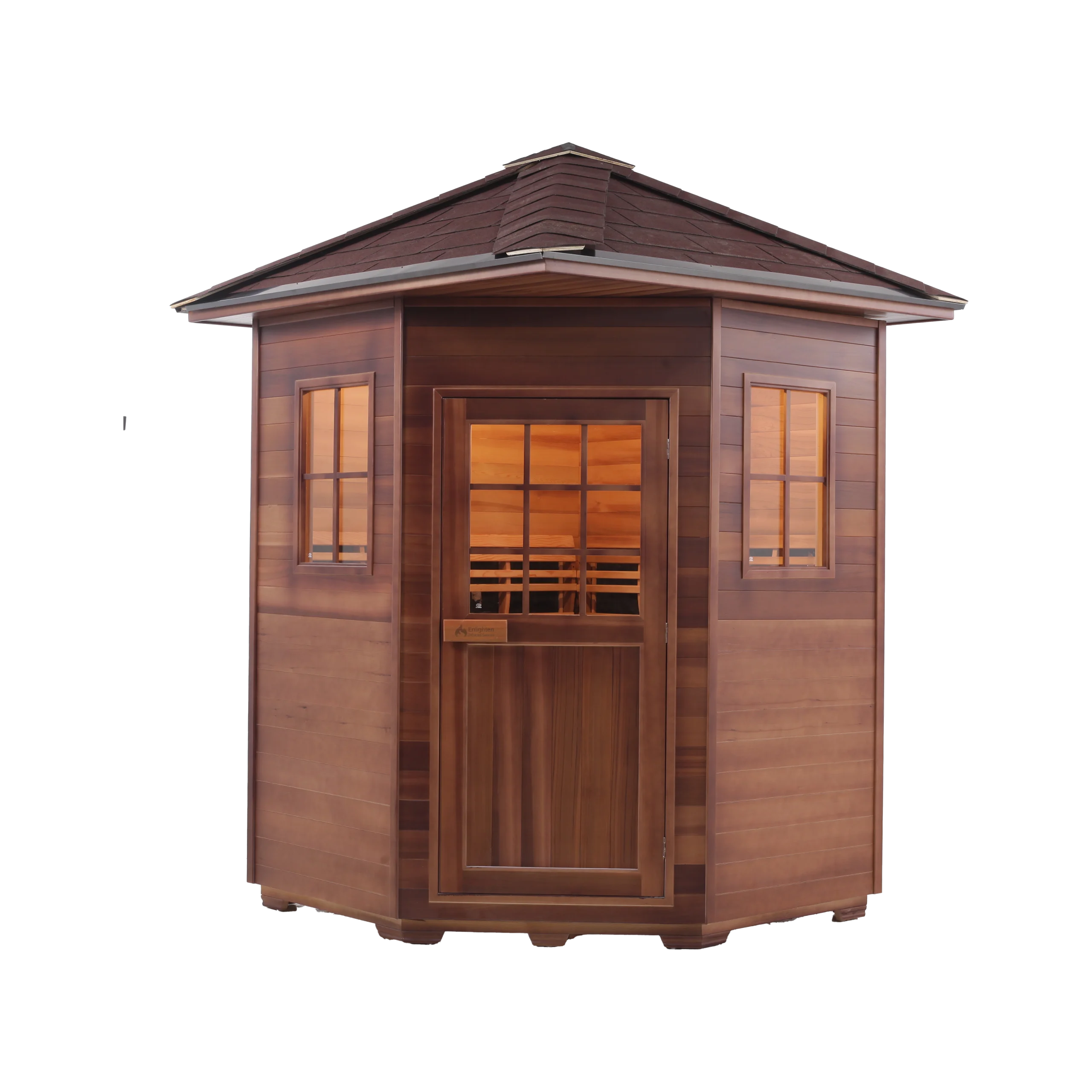 Wholesale 6 Person Outdoor Infrared Sauna Room For Spa 019 scaled