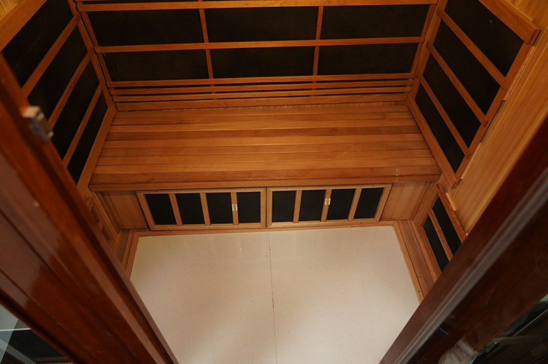 Wholesale Custom Outdoor Redwood Three Person Infrared Sauna 003