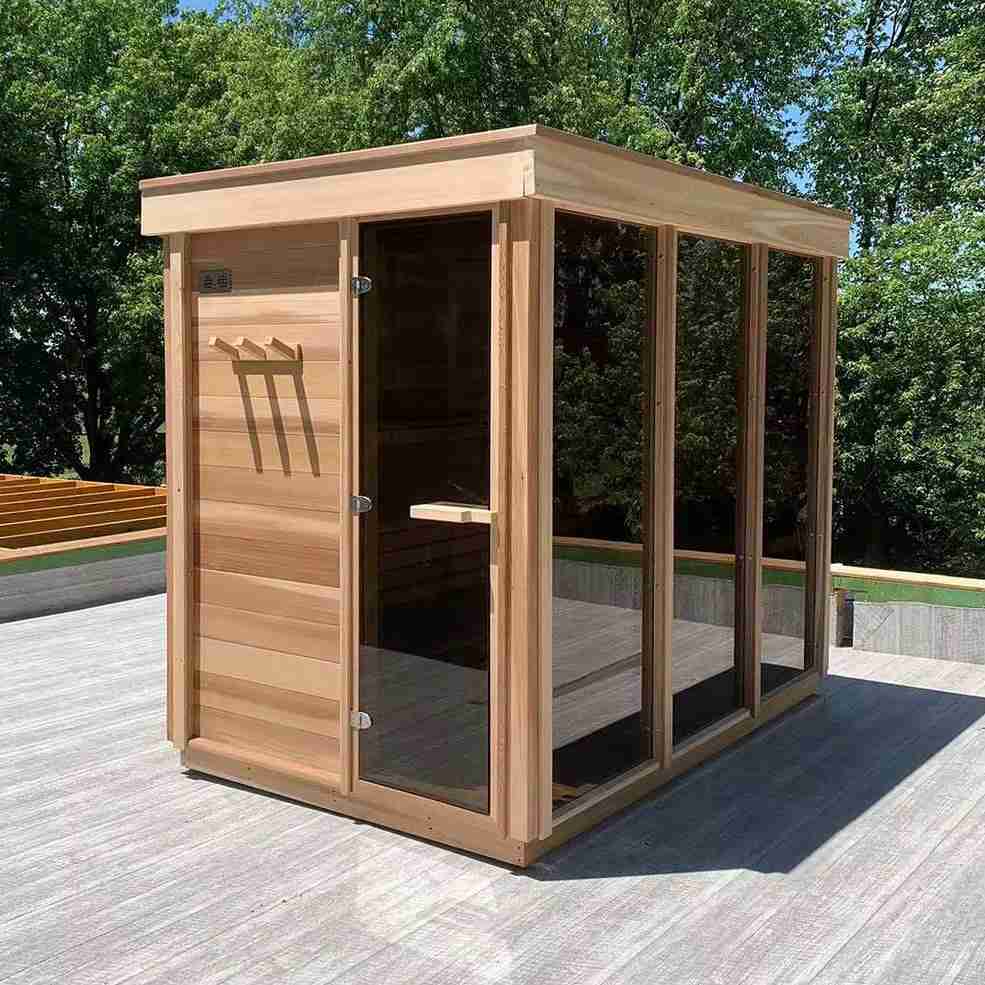 Wholesale Home Indoor 4 6 Person Indoor Traditional Steam Sauna 16