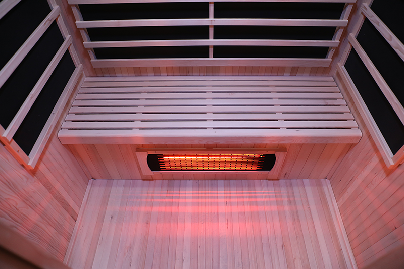 Wholesale Luxury Indoor 3 Person Far Infrared Sauna Room 001