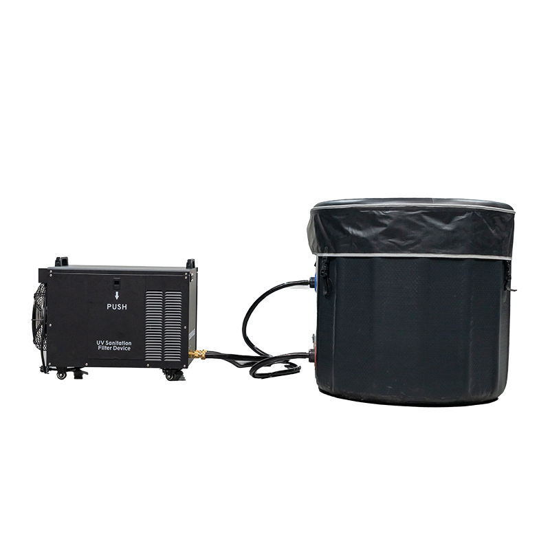 Wholesale Luxury Portable Foldable Inflatable Ice Bucket With Cooler 13