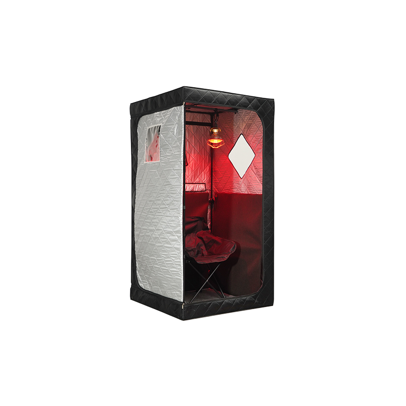 Custom Logo Portable Sauna 1 Person Mini Infrared Sauna Room 005