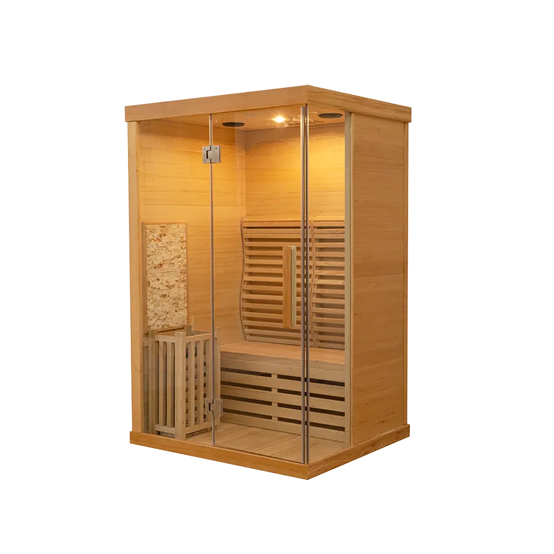 Bulk Customized Best Two Person Indoor Sauna Room Manufacturer 008