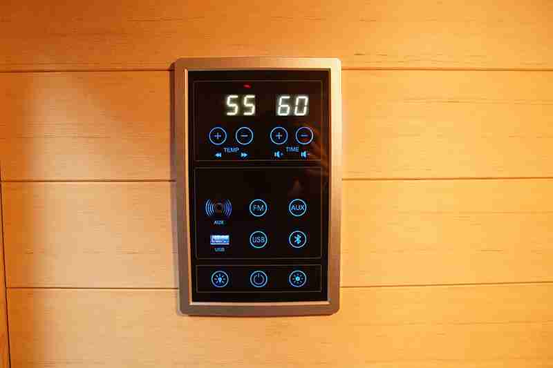 Wholesale Indoor 1 Person Infrared Carbon Plate Sauna Room Manufacturer 003