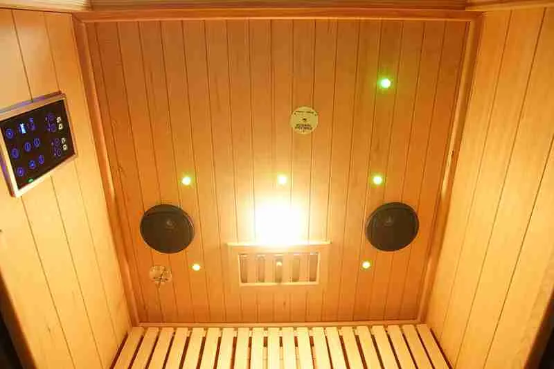Wholesale Indoor 1 Person Infrared Carbon Plate Sauna Room Manufacturer 004