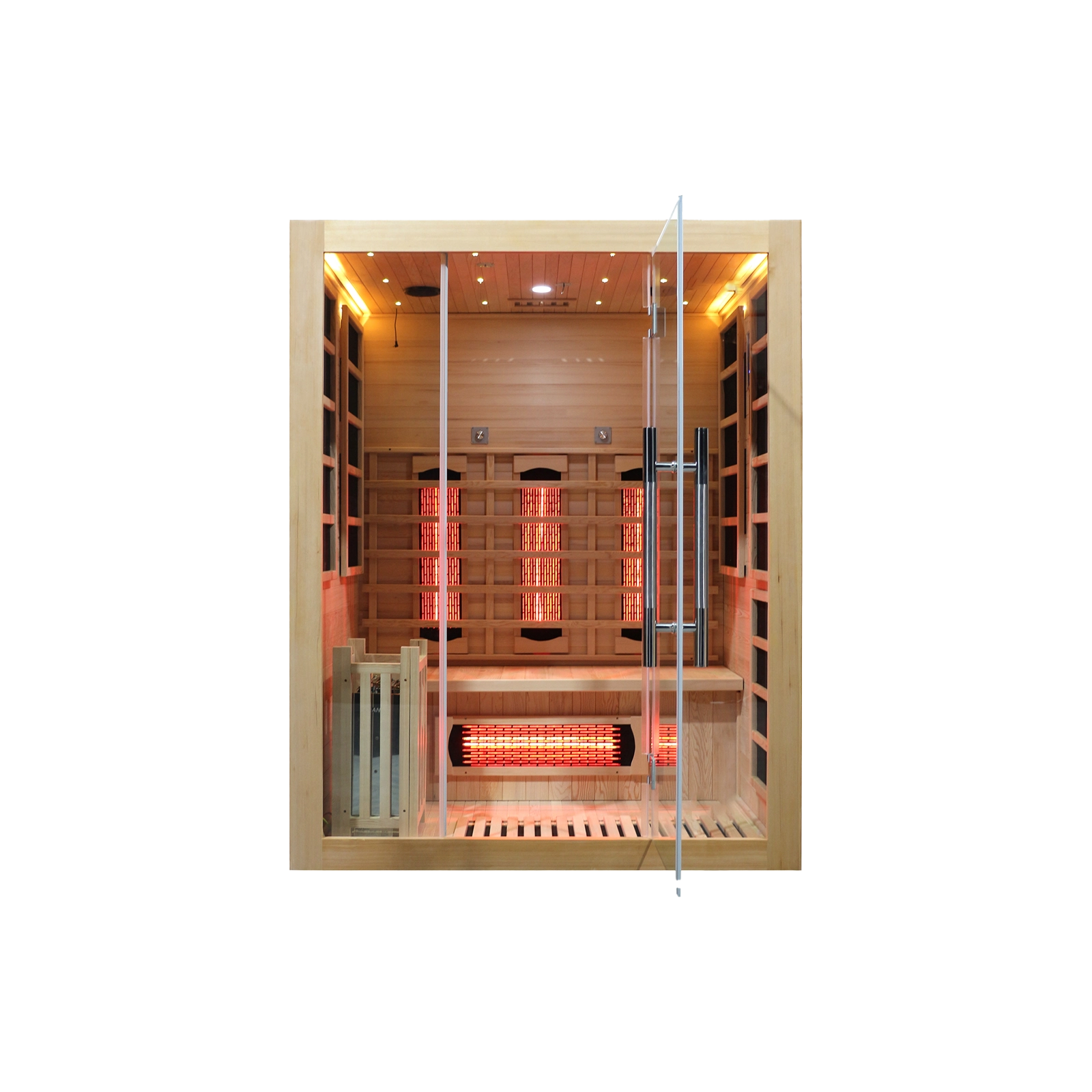 Best Home 3 Person Outdoor Infrared Sauna Supplier 004