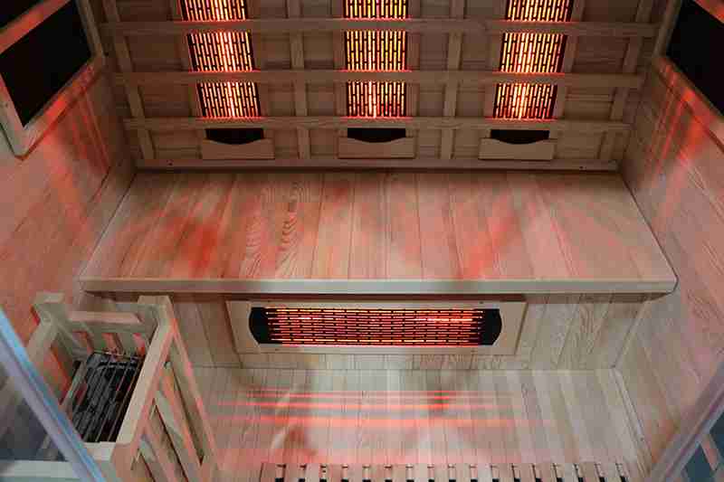 Best Home 3 Person Outdoor Infrared Sauna Supplier 005