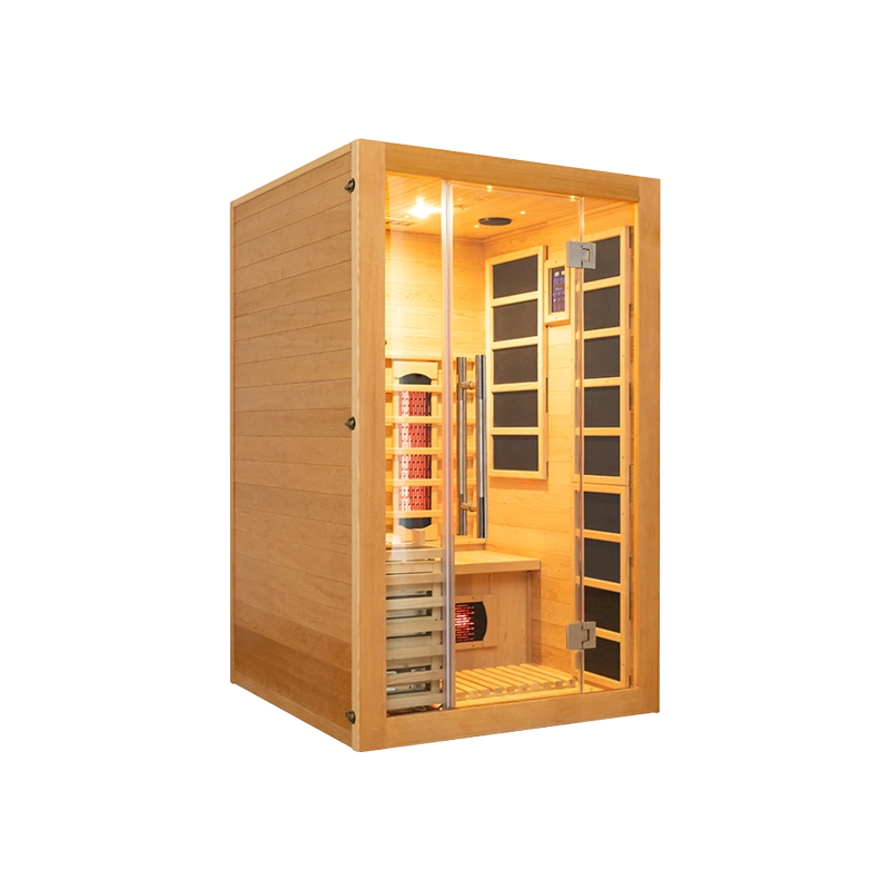 Custom Luxury 2-3 Person Indoor Full Spectrum Infrared Sauna Room 004