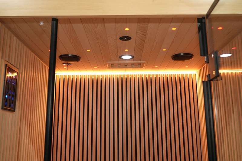Fabriksleveret Premium Indendørs Hjemme 2 Person Infrarød Sauna Rum 002