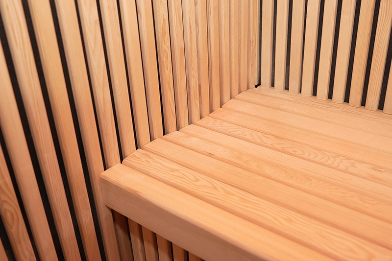 Fabriksleveret Premium Indendørs Hjemme 2 Person Infrarød Sauna Rum 003