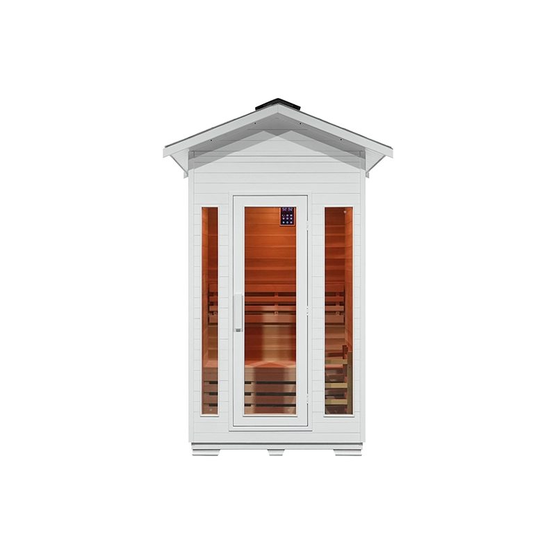 Wholesale Garden Outdoor Wood Steam Sauna Room For Home Use 10