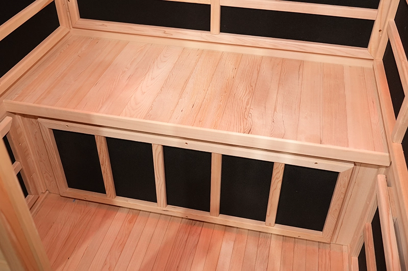 Beste Infrarotsauna für 1-2 Personen mit niedrigem EMF-Wert und vollem Spektrum zu verkaufen 003
