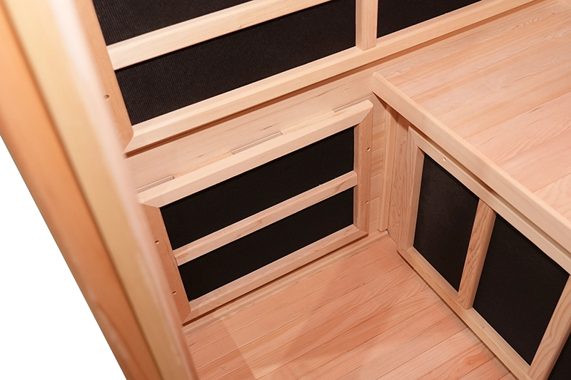 Beste Infrarotsauna für 1-2 Personen mit niedrigem EMF-Wert und vollem Spektrum zu verkaufen 005