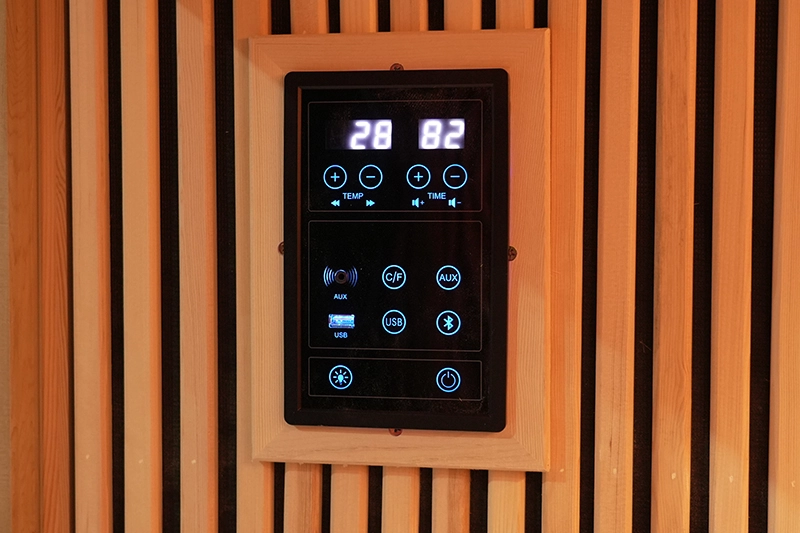 Factory Supply Premium 2 person Indoor Infrared Sauna Rooms 005