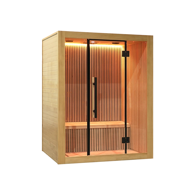 Factory Supply Premium 2 person Indoor Infrared Sauna Rooms 008