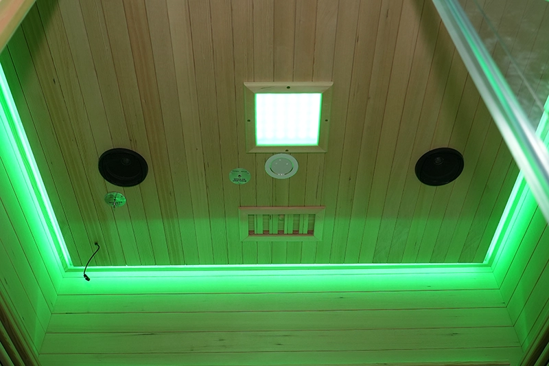Najlepsza sauna na podczerwień Sunlighten Full Spectrum dla 2 lub 4 osób do domu 009