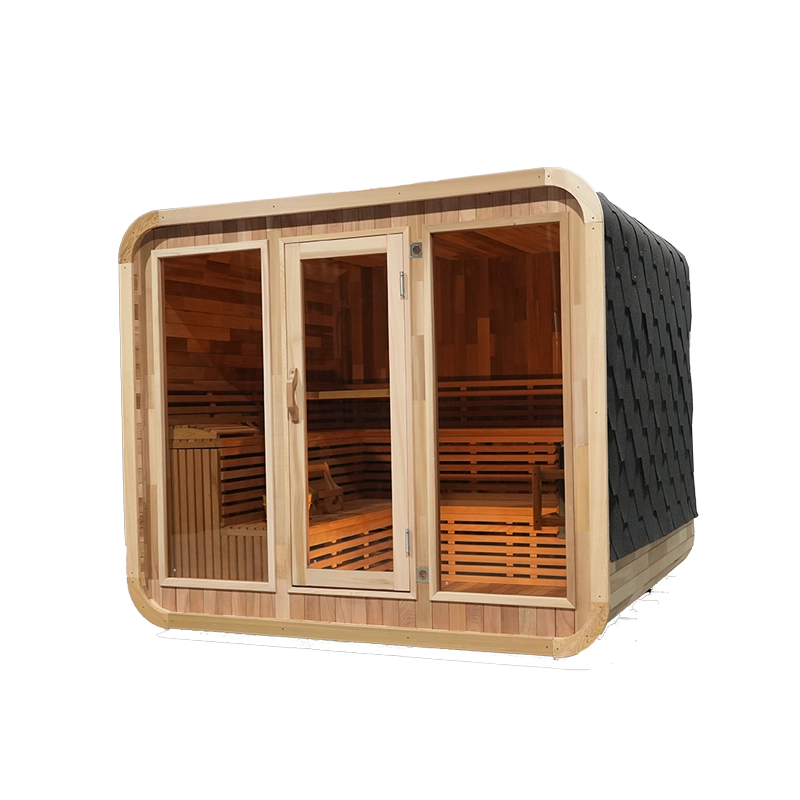 Velkoobchod Nejlepší 4/6 osobná venkovní parní sauna na prodej 005