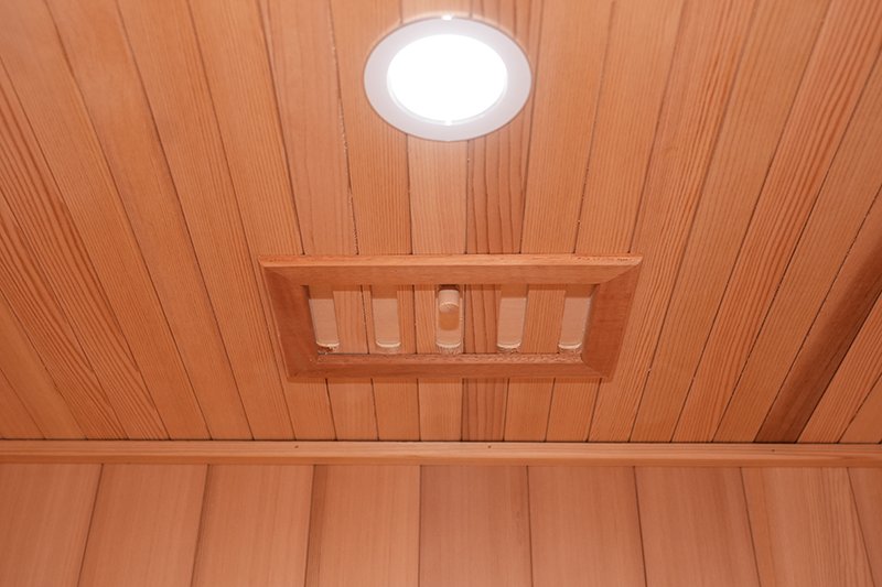 Custom 2 4 Person Western Red Cedar Wood Steam Sauna Wholesaler 007