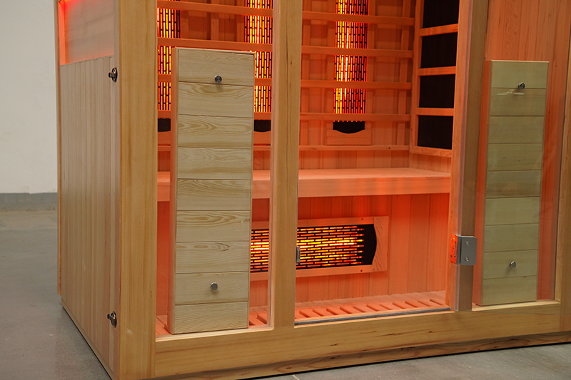 Wholesale Custom 2 4 Person Home Infrared Sauna Room Manufacturer 005