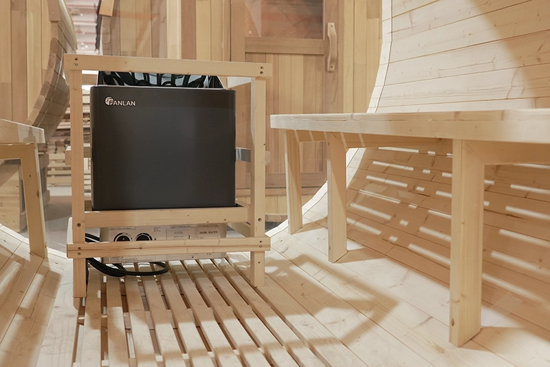Best 2 4 Person Outdoor Cedar Barrel Steam Saunas Supplier 004
