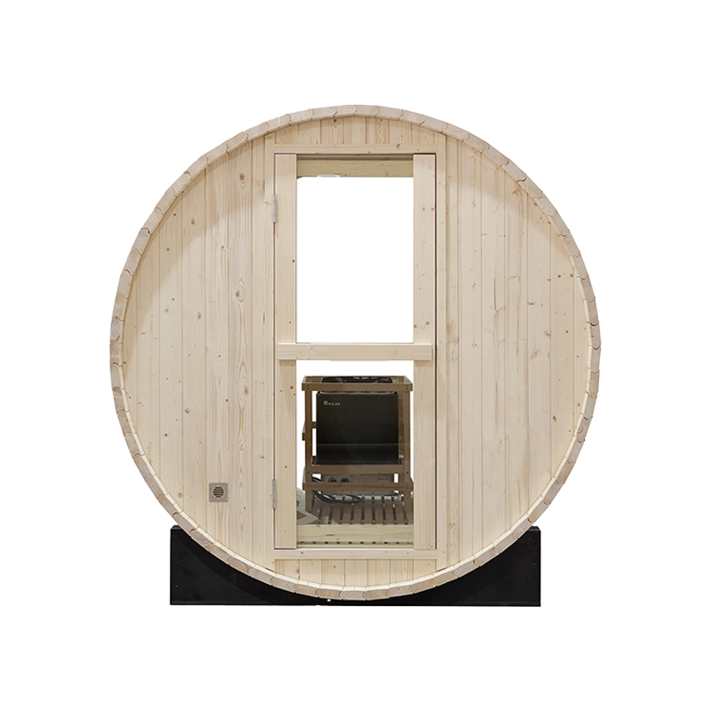 Best 2 4 Person Outdoor Cedar Barrel Steam Saunas Supplier 008