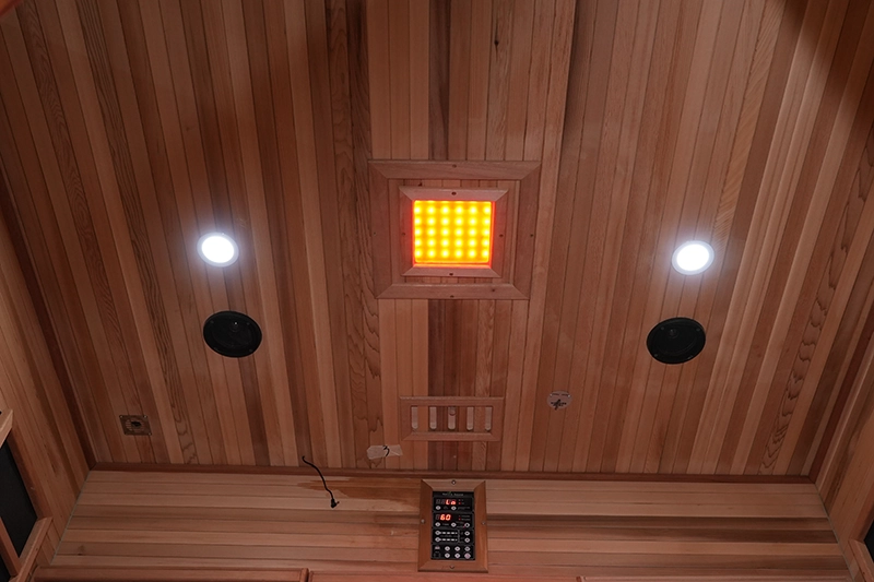 Custom Size 4 6 Person Red Cedar Outdoor Far Infrared Sauna 10