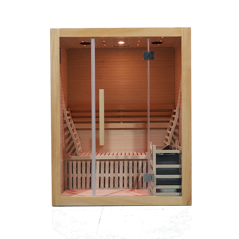 Custom Two Person Home Outdoor Steam Sauna Room Wholesaler 001