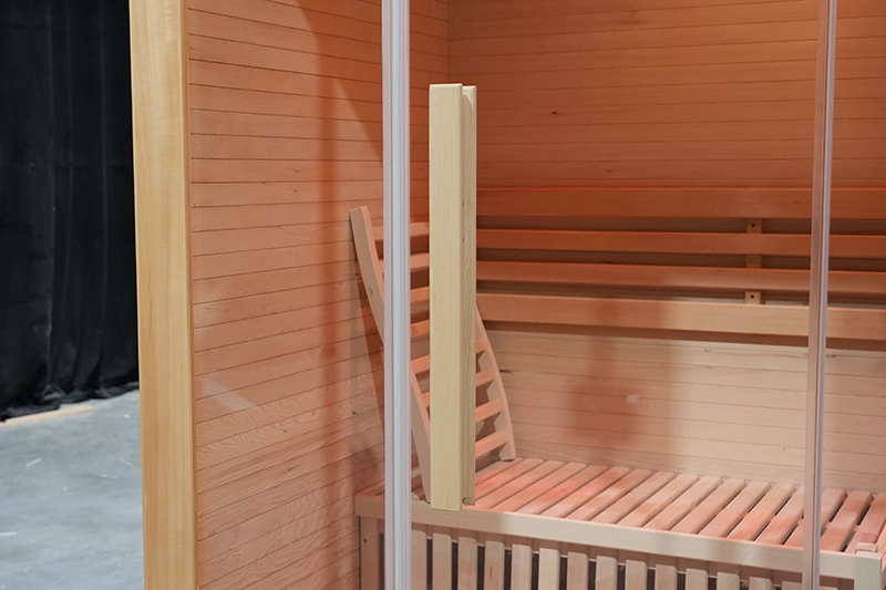 Grossist af specialfremstillet udendørs dampsauna til to personer 004