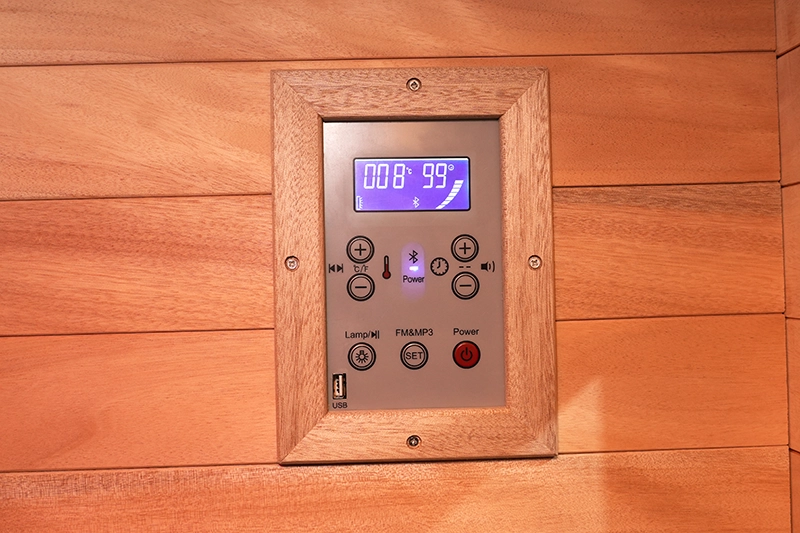 Best Custom 1 2 Person Indoor Far-Infrared Sauna Manufacturer 11