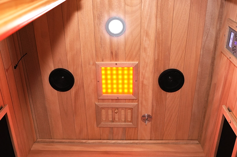 Best Custom 1 2 Person Indoor Far-Infrared Sauna Manufacturer 12