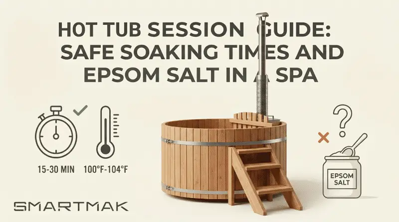 Hot Tub Session Guide Safe Soaking Times and Whether You Can Use Epsom Salt in a Spa