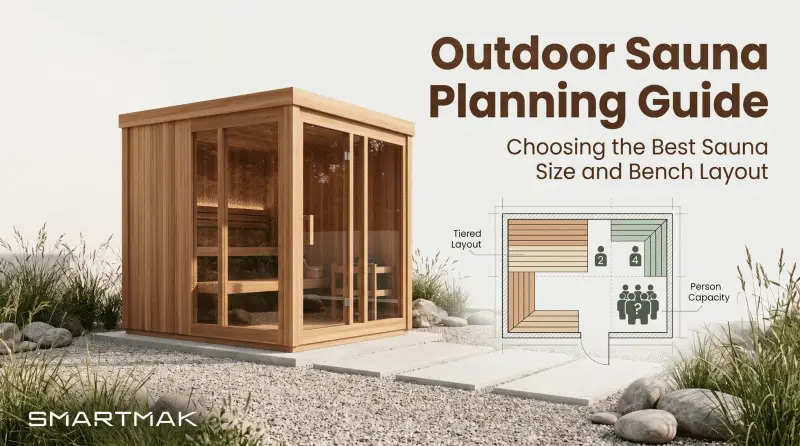 Outdoor Sauna Planning Guide: Choosing the Best Sauna Size and Bench Layout 1 Outdoor Sauna Planning Guide Choosing the Best Sauna Size and Bench Layout 01
