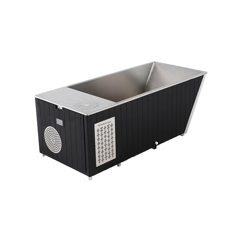 Custom 1 Person Recovery Black Modern Cold Plunge Tubs 0010