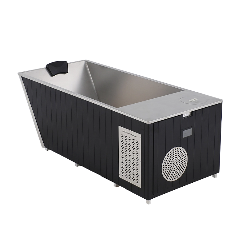 Custom 1 Person Recovery Black Modern Cold Plunge Tubs 003