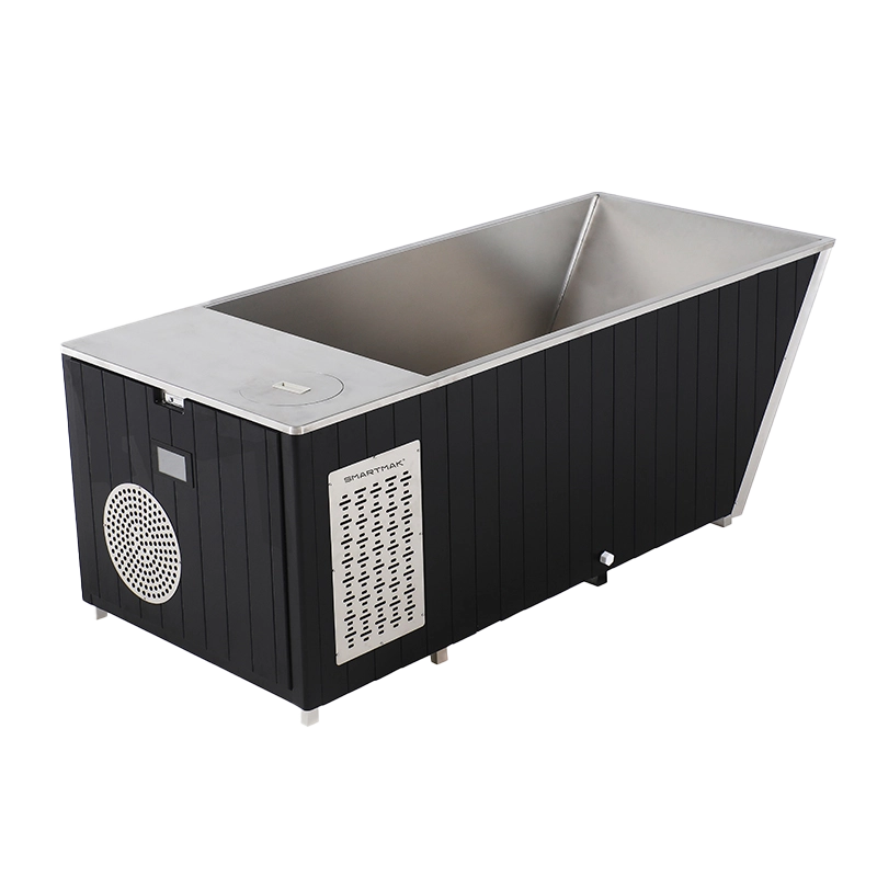 Custom 1 Person Recovery Black Modern Cold Plunge Tubs 005