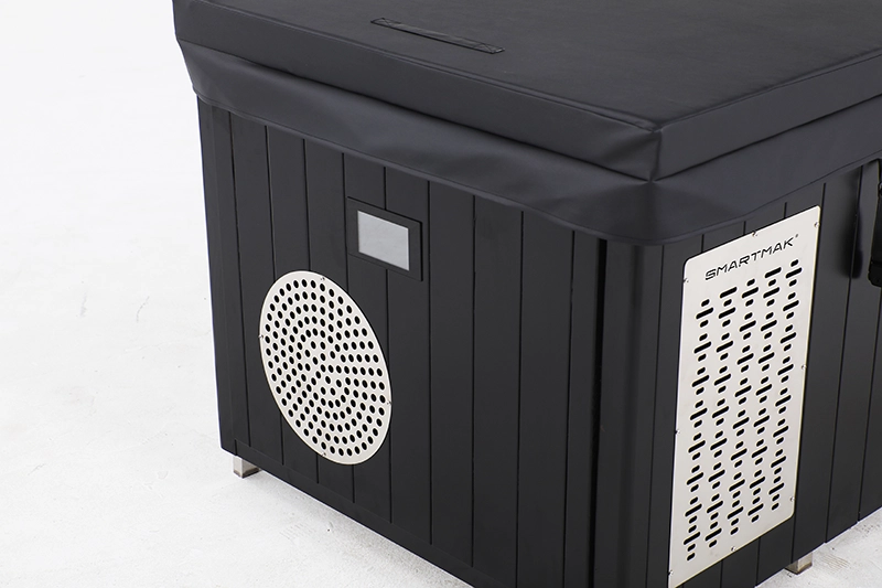 Custom 1 Person Recovery Black Modern Cold Plunge Tubs 006