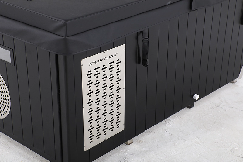 Custom 1 Person Recovery Black Modern Cold Plunge Tubs 007