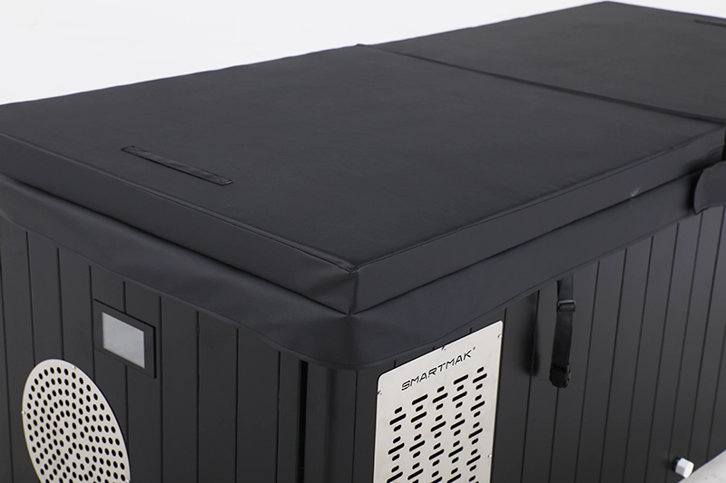 Custom 1 Person Recovery Black Modern Cold Plunge Tubs 008