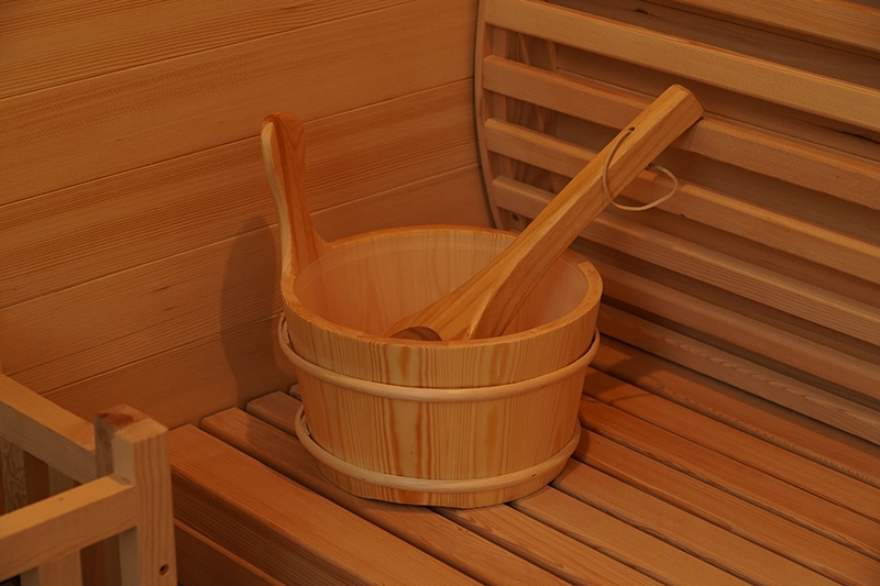 Najlepšia tradičná parná domáca sauna pre dve osoby s plným spektrom 007
