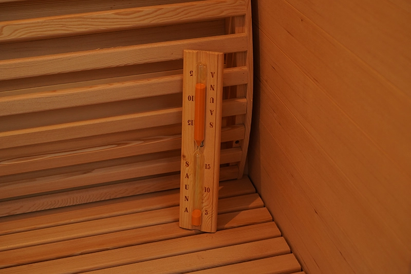 Najlepšia tradičná parná domáca sauna pre dve osoby s plným spektrom 008