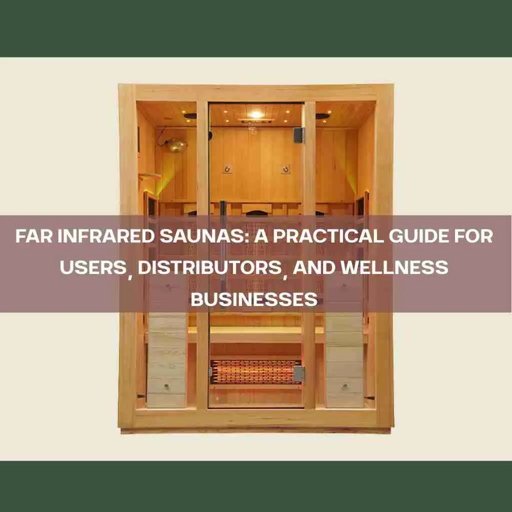 Far infrared saunas are no longer confined to the fitness world cover