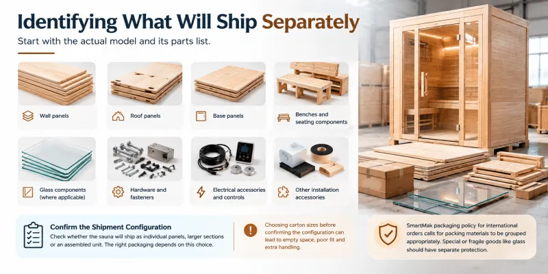 Smartmak Ahşap Sauna Kabinlerinin Uluslararası Nakliye İçin Paketlenmesi 3 Smartmak Ahşap Sauna Kabinlerinin Uluslararası Nakliye İçin Paketlenmesi 02